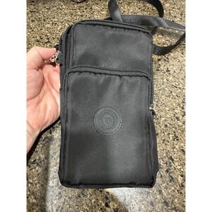 mingshuo black crossbody purse/‎ camera case
